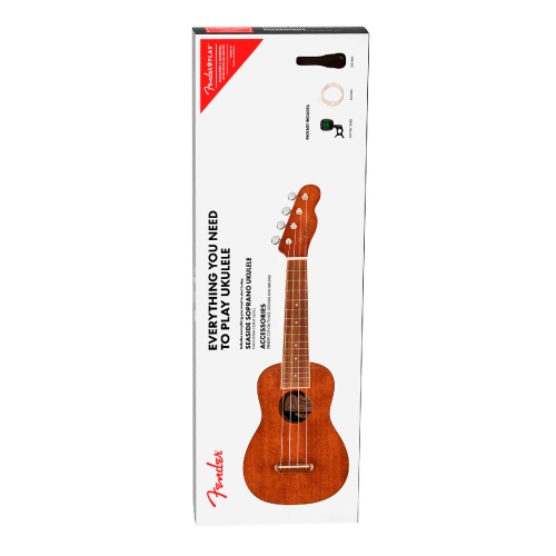 FENDER Seaside Soprano Uke Pack, Nat фото 3