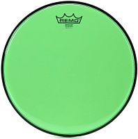 REMO BE-0312-CT-GN Emperor® Colortone™ Green Drumhead, 12'